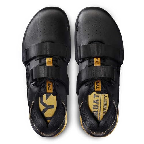 TYR Mens Lifter Black/Gold - Squat University 5 Medium by TYR - Image 5
