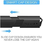 SmartQ C307 SD Card Reader Portable USB 3.0 Flash Memory Card Adapter Hub for SD, Micro SD, SDXC, SDHC, MMC, Micro SDXC, Micro SDHC, UHS-I for Mac, Windows, Linux, Chrome, PC, Laptop, Switch (Single)