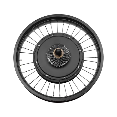 20\" 48V Electric Bicycle Conversion Kit E-Bike Rear Wheel Hub Motor Fat Tire 1kW