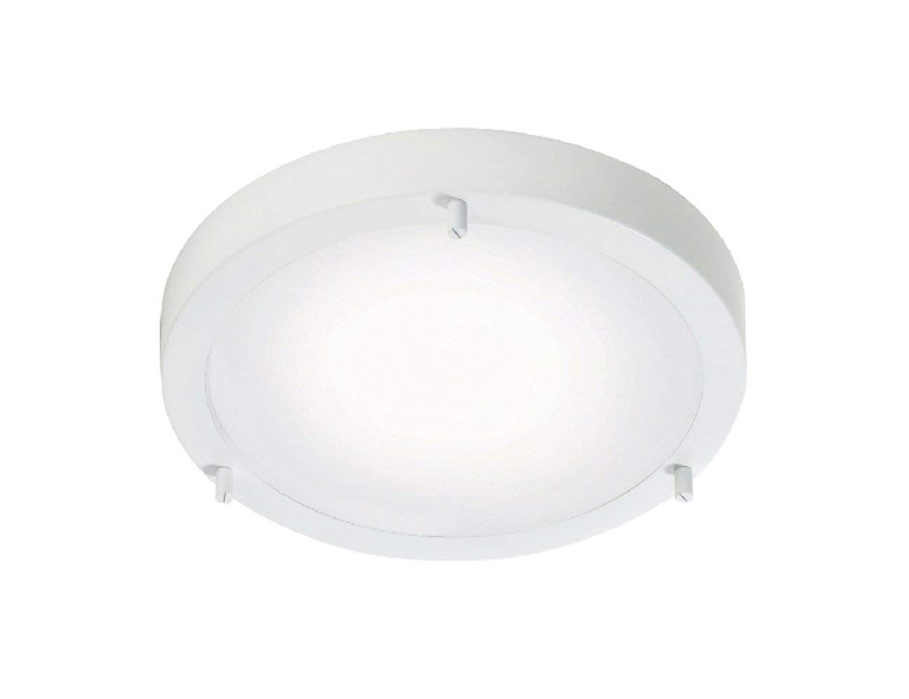 Nordlux Ancona Indoor Ceiling Light White Glass E27 Bathroom Safe - Bathroom, En-Suite, Kitchen Mains Powered, IP44-43