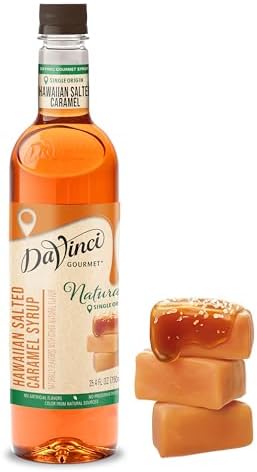 DaVinci Gourmet Naturals ハワイアンソルトキャラメルシロップ 26オンス