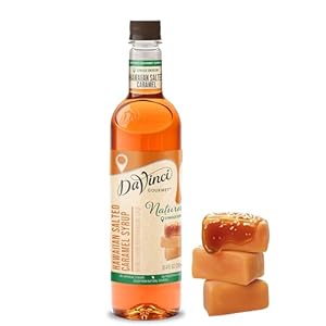 DaVinci Gourmet Naturals Hawaiian Salted Caramel Syrup, 25.4 Fluid Ounce (Pack of 1)