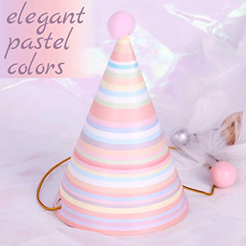 Colorful Party Hats - Fun Celebration Kit Of 10 Cone Party Hats For Kids Birthday Party And Diy Crafts - Party Supplies For Group Activities, Games And Decorations #TOP3