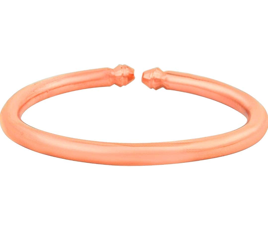 Krushnesh Creations 100% Pure Thick Copper Kada Bracelet Adjustable Bangle,Health Benificial,Free Size,Tamba Kada for Men & Women(Weight 35 gm),Brown (B09RJH7D4B) Amazon Price History, Amazon Price Tracker