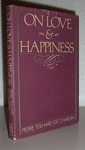 On Love and Happiness (English and French Edition) 0060681519 Book Cover
