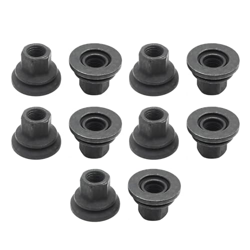Image of Saihisday Wheel Nut 10Pcs 611-936 6509424AA Wheel Nut, Lug Nuts Replacement for Dodge Ram 3500 4500 5500 Models, Replaces 6509424AA
