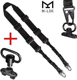 CRUSHUNT M-lok Two P-oint QD Sling Mount Sling Swivel 1.25 Inch Adapter Attachment