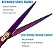 Purple Dragon 8.0 inch Professional Pet/Dog Grooming Hair Cutting Scissor/Shear with Bag- 440C Stainless Steel - Perfect for Pet Groomer or Home DIY Use