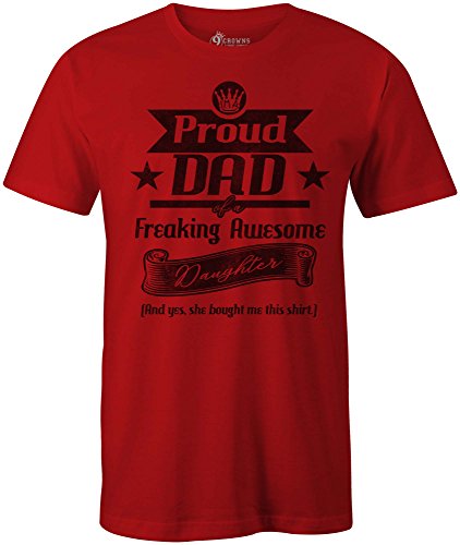 9 Crowns Tees Men's Awesome Funny Father's Day T-Shirt