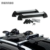 M374 PORTASCI ALLUMINIO DA BARRE COMPATIBILE CON SUZUKI PORTA SCI 4 PAIA SCI 2 SNOWBOARD AUTO DA VIAGGIO PORTASCII
