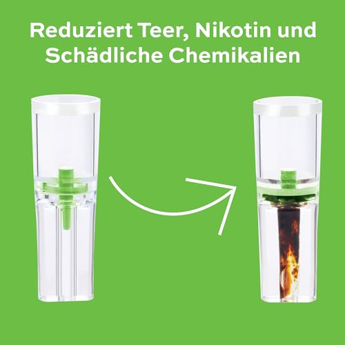 Filteer 600-8 Hole, Zigarettenfilteraufsatz, Anti-Teer-Filter für Zigaretten, Anti-Teer-Filter, Raucherentwöhnung, Kunststoff-Zigarettenfilter 8 mm, Zigarettenfilter für normale Zigaretten