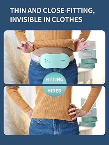 Image of Slimpal Portable Heating Pad for Period Cramps, Electric Cordless Wearable Heat Pad Belt for Menstrual Cramps Relief, 3 Timer Auto Off Setting, Stocking Stuffers Christmas Gifts Her Women Girl, Aqua
