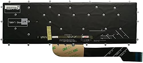 New Laptop US Keyboard for DELL INSPIRON 15-5000 5570 5575 Silver Palmrest 0YKN1Y YKN1Y 0M1FJK/gold 0G7KCC (US Keyboard with Backlight)