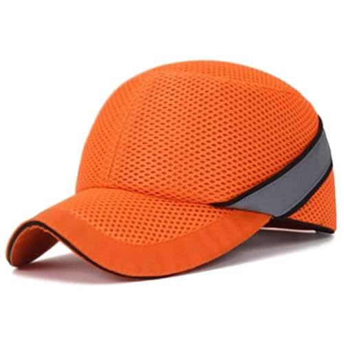 Ymxygz Gorra De Seguridad Estilo Gorra De Béisbol Clásica Gorra De Protección para Cabeza Ligera Y Transpirable Gorro Duro Cómodo para Hombres Y Mujeres