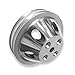 DEMOTOR PERFORMANCE Double Groove Pulley Polished Aluminum For SBC Chevy LWP Water Pump