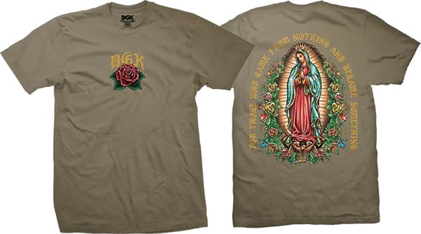 DGK Guadalupe SS Tshirt Medium-Sand