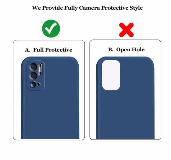 Image of A rtistque Liquid TPU Silicone Matte Shockproof Flexible with Camera Protection Soft Back Cover Case for Xiaomi Redmi Note 10T 5G | Poco M3 Pro 5G - Blue
