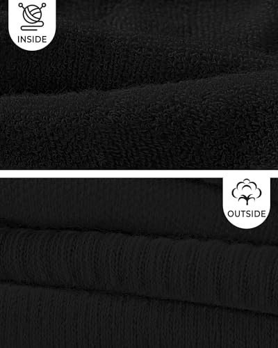 Image of BOOPH 6 Pairs Kids Crew Socks Boys Girls Athletic Cushioned Running Socks | Hiking Socks for 4-14Y