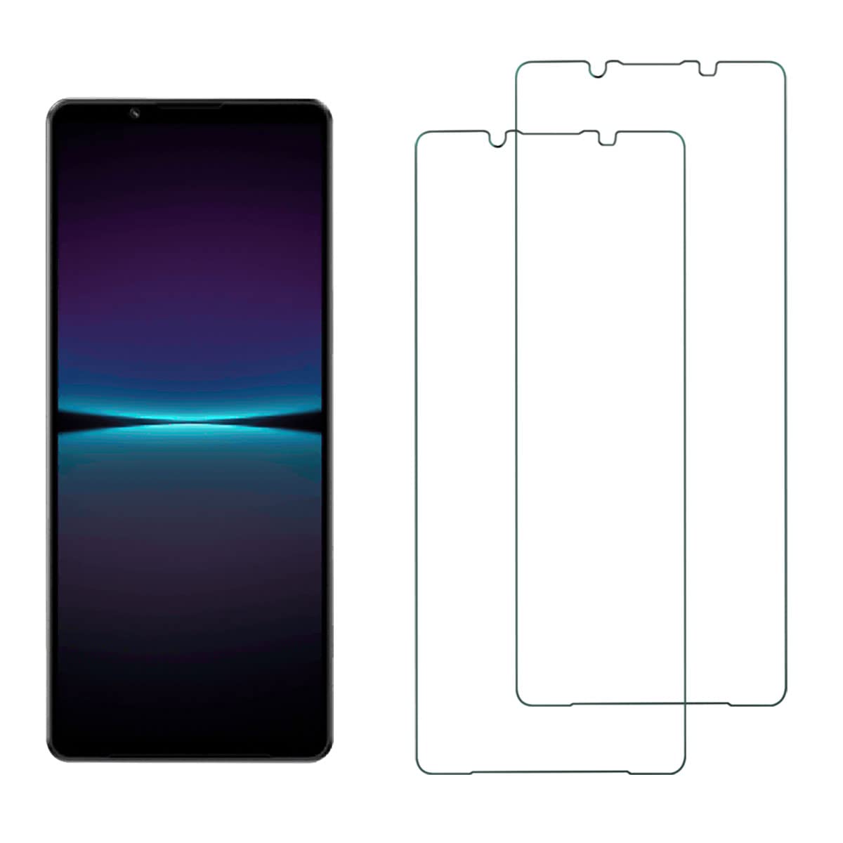 Widamin 2Pack, Screen Protector Compatible with SONY Xperia 1 IV (6.5"), Premium Tempered Glass with 9H Hardness, [Crystal Clearity], [Scratch-Resistant], [No-Bubble] For SONY Xperia 1 IV