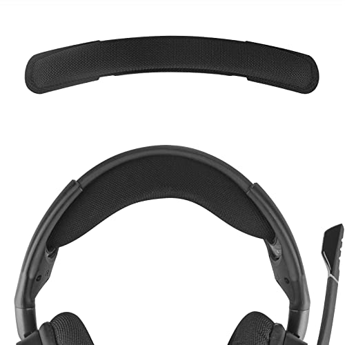 Geekria Mesh Fabric Headband Pad Compatible with Corsair Void RGB Elite, Void Pro RGB, Void Pro, Void Headphones Replacement Band Headset Headband Cushion Cover Repair Parts (Black)