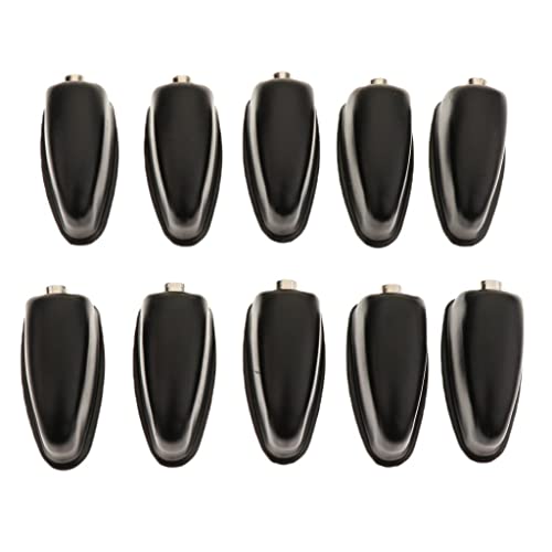 B Baosity Pack Of Snare Drum Lug Bass Drum Claw Hooks Percussion Instrument Parts, Black #TOP2