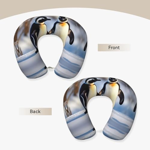 Almohada cuello en U espuma viscoelástica tamaño único miniatura 3