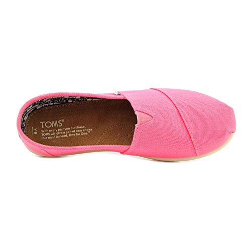 Correct Title: Toms - Summer Classics Youth Shoes In Pink Canvas, Size 6M US Big Kid3