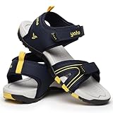 YOHO TrailMark 002 Sports Sandals for Men | Comfortable & Lightweight | Flexible & Breathable | Footpharma footbed | Anti-Skid Footwear for Trekking, Hiking & Outdoor | Mystery Blue - UK 10
