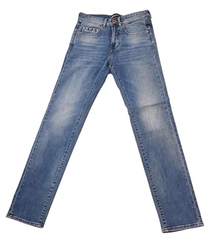 Gas Jeans Albert Simple Rev A3066 12ML Slim Fit Tg. 34 * 32 col. Blu Denim