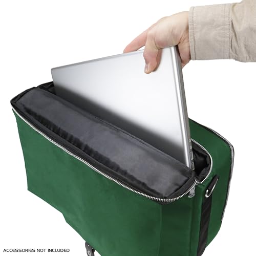 Image of ENHANCE Collector's Edition MTG Bag fits Deck Boxes, Top Loader Binder, Commander Deck, & More TCG Accessories - TCG Travel Bag with Card Defender Screen, Customizable Interior (Dragon Green)