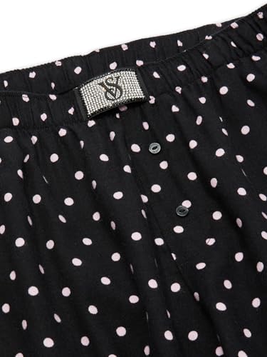 Victoria's Secret Tee Pajama Set, Sleepwear for Women, Black Dot, XXL - image 4