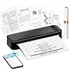 Portable Printers Wireless for Travel, Inkless Thermal Printer, Small Bluetooth Mobile Compact Printer Support 8.5″ X 11″ US Letter & A4,Compatible with iPhone Phone Laptop for Home Car Office Receipt