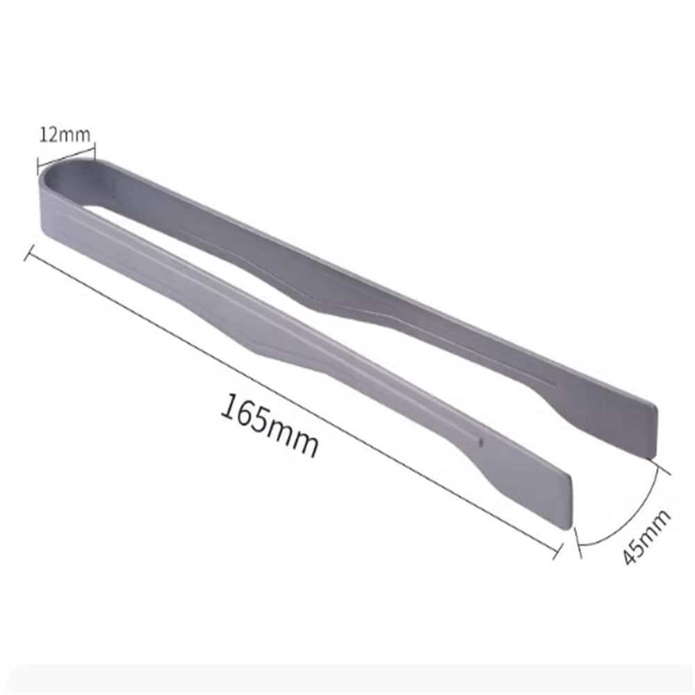 Pinze da Cucina, Clip for Carne da Bistecca Portatile da Campeggio Clip in Metallo for Carne, frittura, Insalata