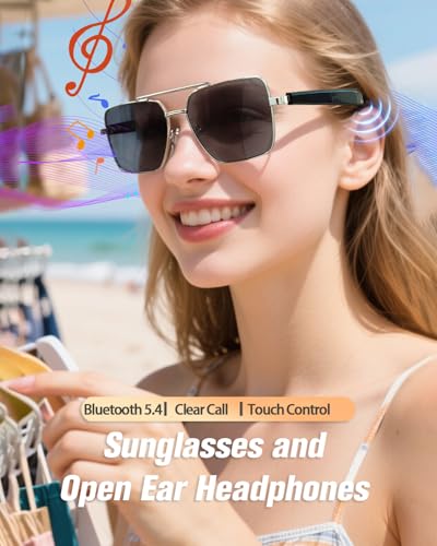 Smart Bluetooth Glasses Sunglasses for Men Women Trendy Polarized Audio Sunglasses with Speakers Eyeglasses Sun Glass2