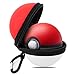 Produktbild MoKo Tragetasche Kompatibel mit Nintendo Switch Poke Ball Plus-Controller, Tragbare Eva-Schutzhülle für die Reise Aufbewahrungstasche für den Switch Pokeball Plus Controller - Rot + Weiß