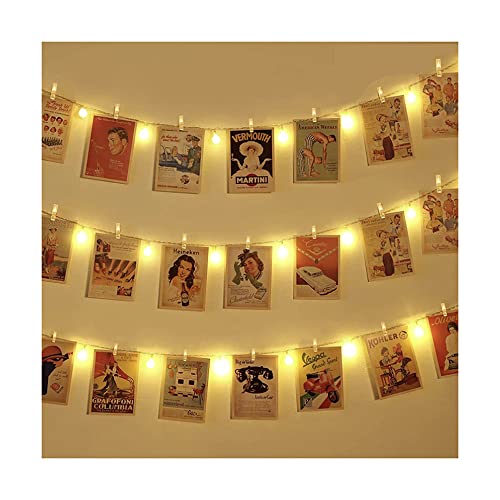 [AiO JAPAN] �Ɩ� �ʐ^ ���� LED 5m×50�� �N���b�v���C�g �t�H�g�N���b�v �t�H�g�K�[�����h �ʐ^���胉�C�g LED�X�g�����O���C�g