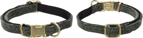 Flamingo Dog Collar Saba Green XS 20-35cm 10mm, S | 30-45cm x 15mm x 3mm - Image 3