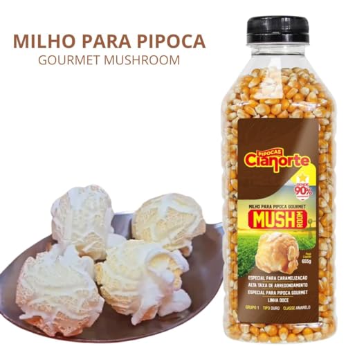 Milho para Pipoca Doce Tipo Mushroom 655g 90% aproveitamento
