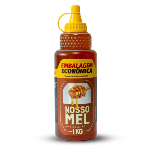 Mel De Abelha 100% Puro 1 Kg Florada Silvestre Melbras