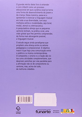 Ampliando o repertório do coro infantojuvenil: Um estudo de repertório inserido em uma nova estética