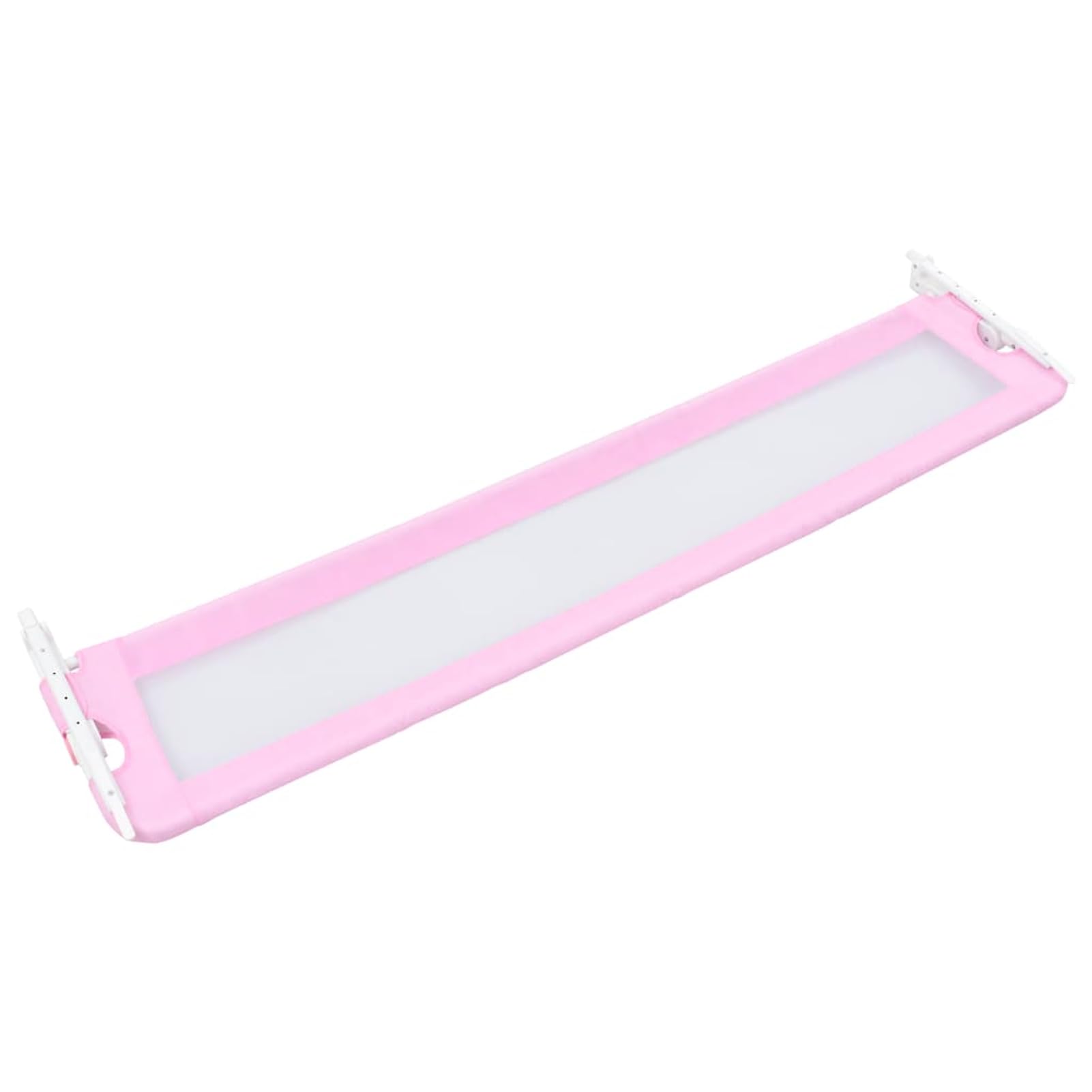 Gecheer Bettlaken 60 x 120 cm, Spannbettlaken für Babys, 60 x 120 cm, Sicherheitsgitter für Kinderbett, Rosa, 180 x 42 cm, Polyester
