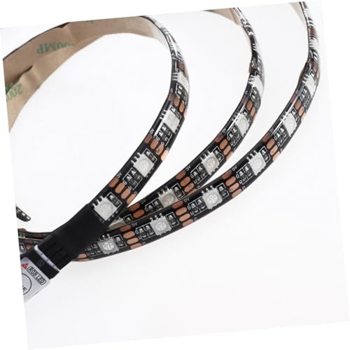 Tira LED flexible RGB multicolor 1m con alimentación USB miniatura 6
