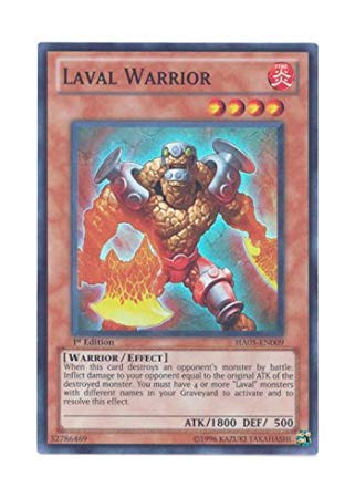 Amazon.co.jp3枚セット遊戯王 英語版 HA05-EN009 Laval Warrior 