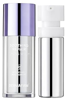 [DERMAFIRM] Soothing Repair Moisturizing Toning Serum R4 Main Product & Refill | Niacinamide & Peptide Calming and Correcting Facial Serum for All Skin Types | No Animal Trials No Paraben 1.01 fl oz