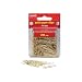 Staples Smooth Gold Paper Clips, #1 Size, 200/Pack (32013)