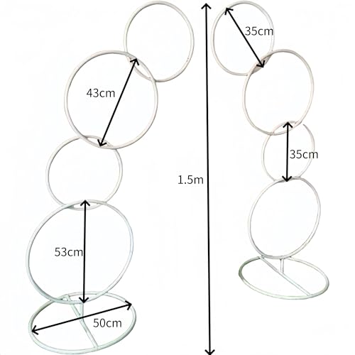 Arche de jardin pour plantes grimpantes support métal extérieur - 4