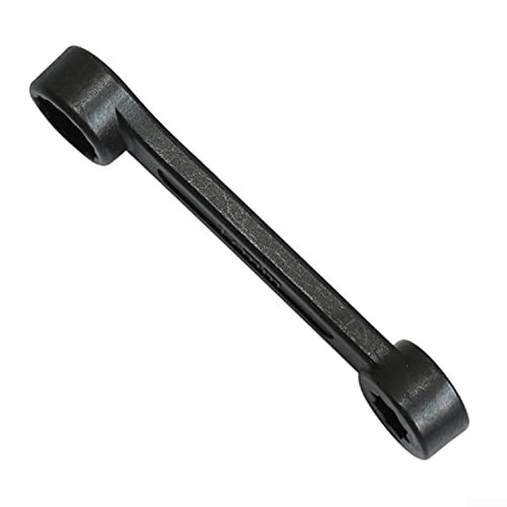Juego de llaves tubulares de 16 mm y 17 mm con ángulo especial para Mercedes-Benz W140 W210 W202 W126 W124 herramientas de acero para herramientas, color negro