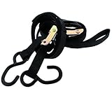 Race-Driven Cambuckle Tie Down Straps ATV MX Motorcycle Dirtbike Strap - Black
