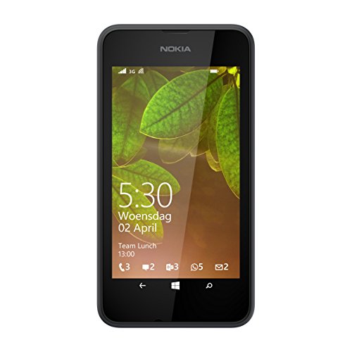 Nokia Lumia 530 4 GB grigio – Smartphone, SIM unica, Windows Phone, MicroSIM, GSM, WCDMA, Micro-USB)