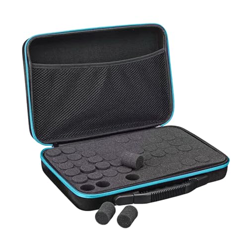 Essential Oil Storage Case, 60 Grids Traveling Carrying Essential Oil Holder Case
